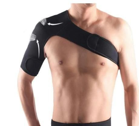 SPOSAFE Shoulder Support Back Brace s144gw-vb