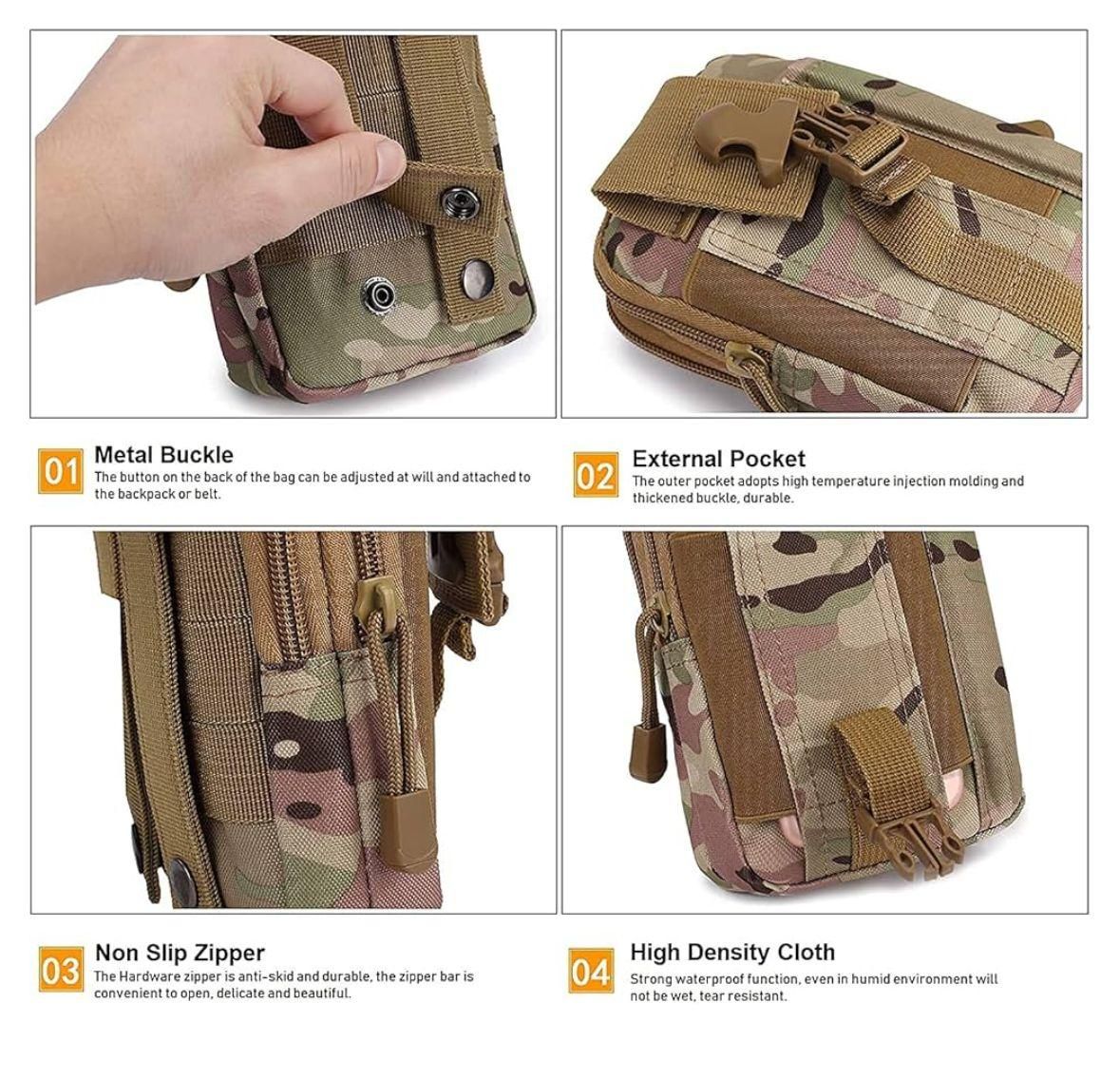 Multipurpose Tactical Waist Bags Molle Pouch s144gw-vb