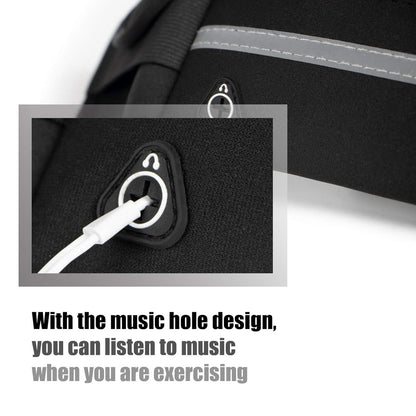 Ultra Light Bounce Fitness Workout/Running Belt s144gw-vb