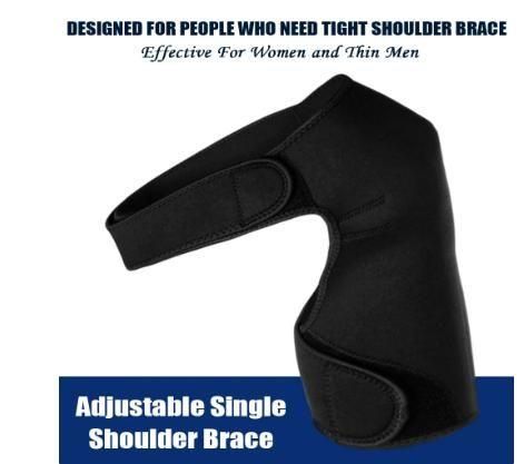SPOSAFE Shoulder Support Back Brace s144gw-vb