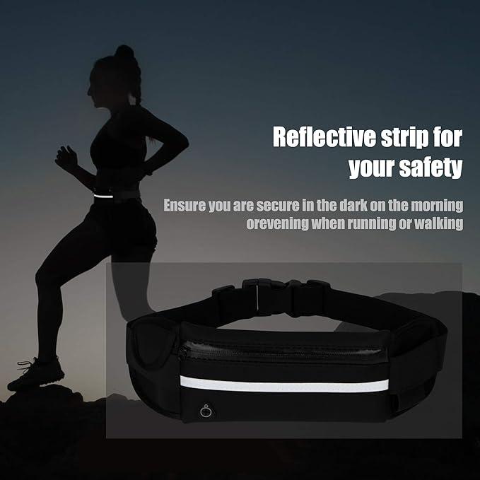 Ultra Light Bounce Fitness Workout/Running Belt s144gw-vb