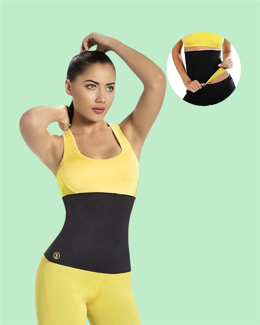 Sweat Belt - Hot Body Shaper Belly Fat Burner For Men & Women s144gw-vb