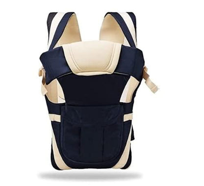 Baby Carrier Bag/Adjustable Hands Free 4 in 1 Baby/Baby sefty Belt/Child Safety Strip/Baby Sling Carrier Bag/Baby Back Carrier Bag (Black) Front Carry Facing s144gw-vb